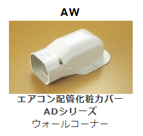 AW-**　ウォールコーナー　(壁面取り出し用)