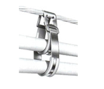 ステンレスケーブルハンガー(EWC型)　2段吊り