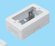 メタルモール　B型　M271　1個用　スイッチボックス　深型