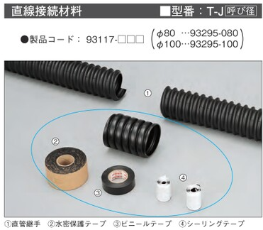 T-J**　TACレックス　直線接続材料