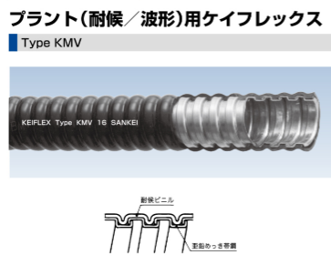 KMV#**　プラント(耐候/平滑形)用　ケイフレックス　端尺　　m単価