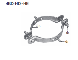 4BD-HD・HE-**　自在バンド