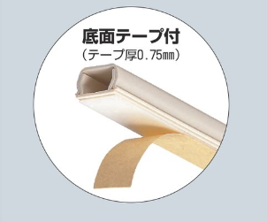 PML-2WT　　プラモール　テープ付　販売単位　10本　規格　2号　全長　1m