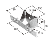 TRS-A　変圧器支持金物　