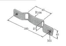 BXG　高圧計器箱取付金具　九州電力規格品