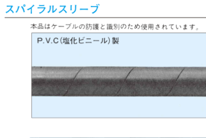 SSB**　スパイラルスリーブ　黒