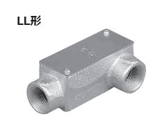 (ULZ**)　ねじつき　ユニバーサルエルボLL型　鋳鉄製　厚鋼