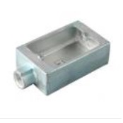 (S11Z**)　ねじつき　露出スイッチボックス　1個用1方出　鋳鉄製　厚鋼