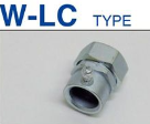 W-LC-**-**　 非防水型　ストレートねじなしパイプコネクタ(薄鋼用)　